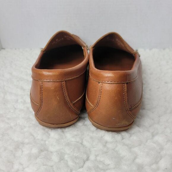 Allen Edmonds Interstate 90 Men's Driving Loafer Size 10 Brown Leather Shoes - Picture 4 of 11